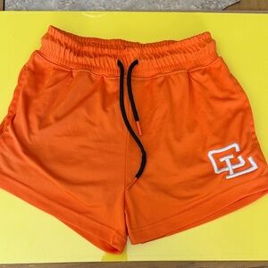 Clifford Lenox Vibrant Orange Women's Athletic Shorts